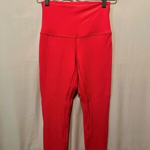 Lululemon Athletica Vibrant Orange Leggings